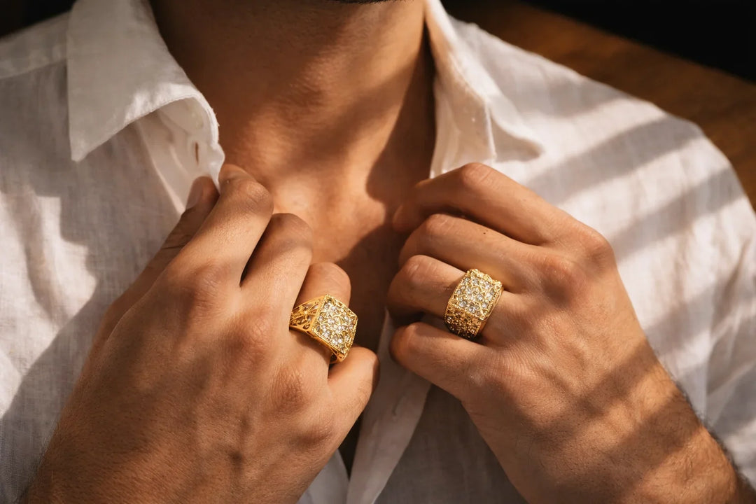 Anillos de oro para hombre