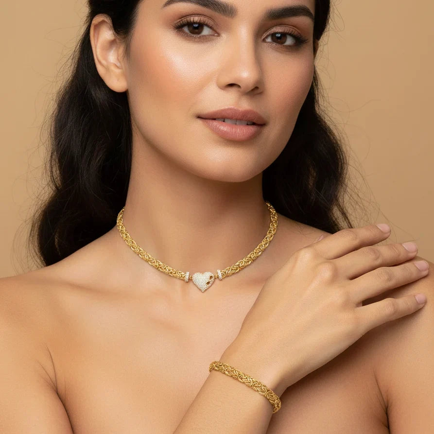 Collares de oro para mujer