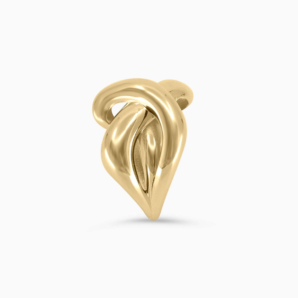 Anillo de Nudo Escultural en Oro 10K Pochy Jewelry