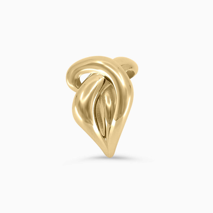 Anillo de Nudo Escultural en Oro 10K Pochy Jewelry