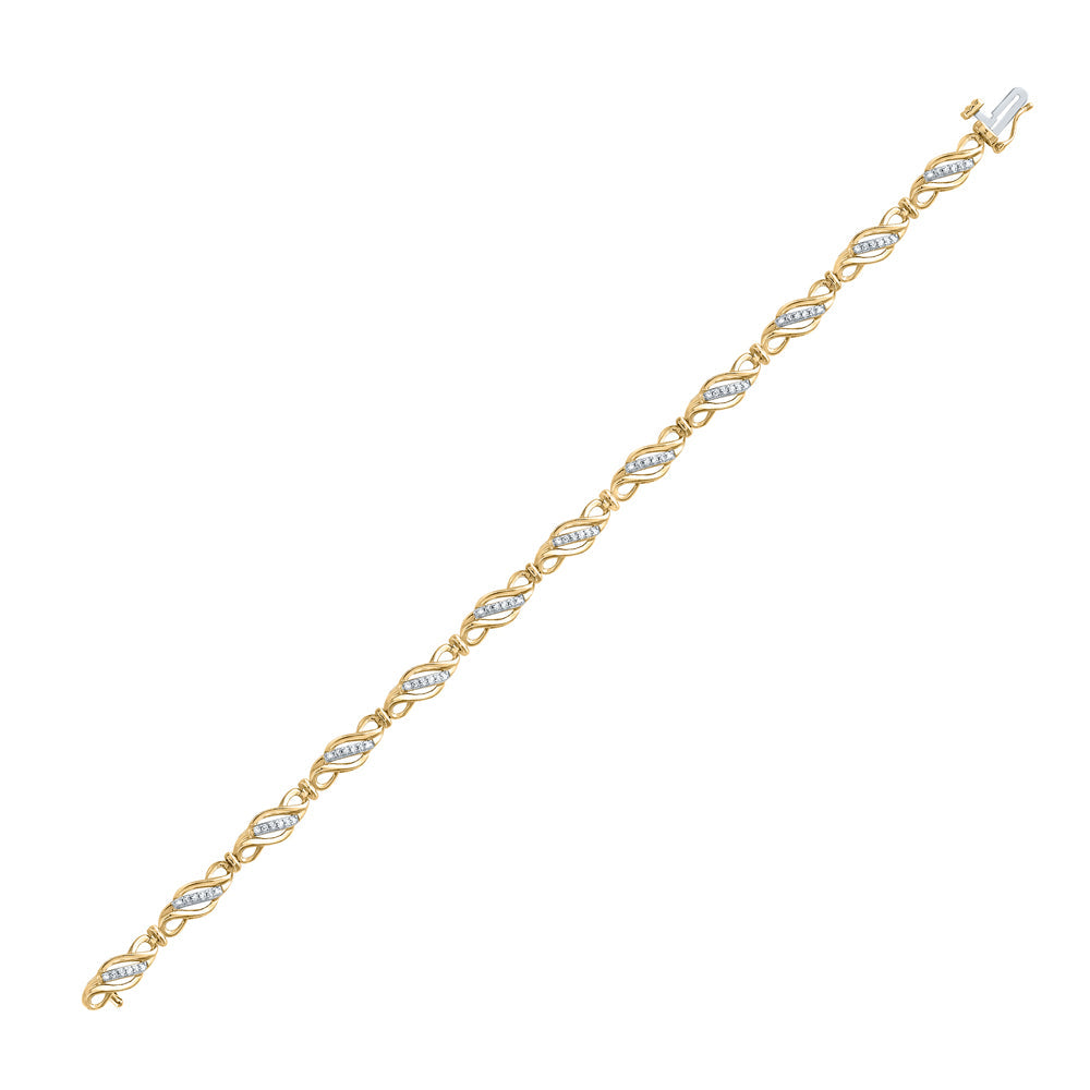 1/3CTW-DIA FASHION BRACELET Daisy Joyeria