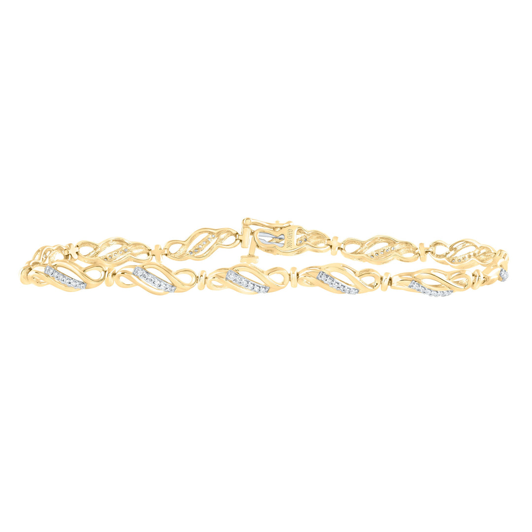 1/3CTW-DIA FASHION BRACELET Daisy Joyeria