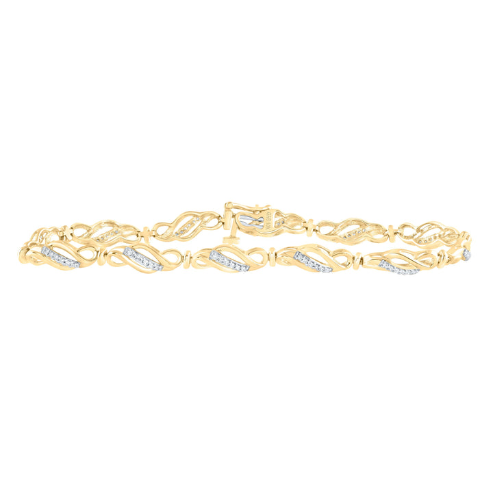 1/3CTW-DIA FASHION BRACELET Daisy Joyeria
