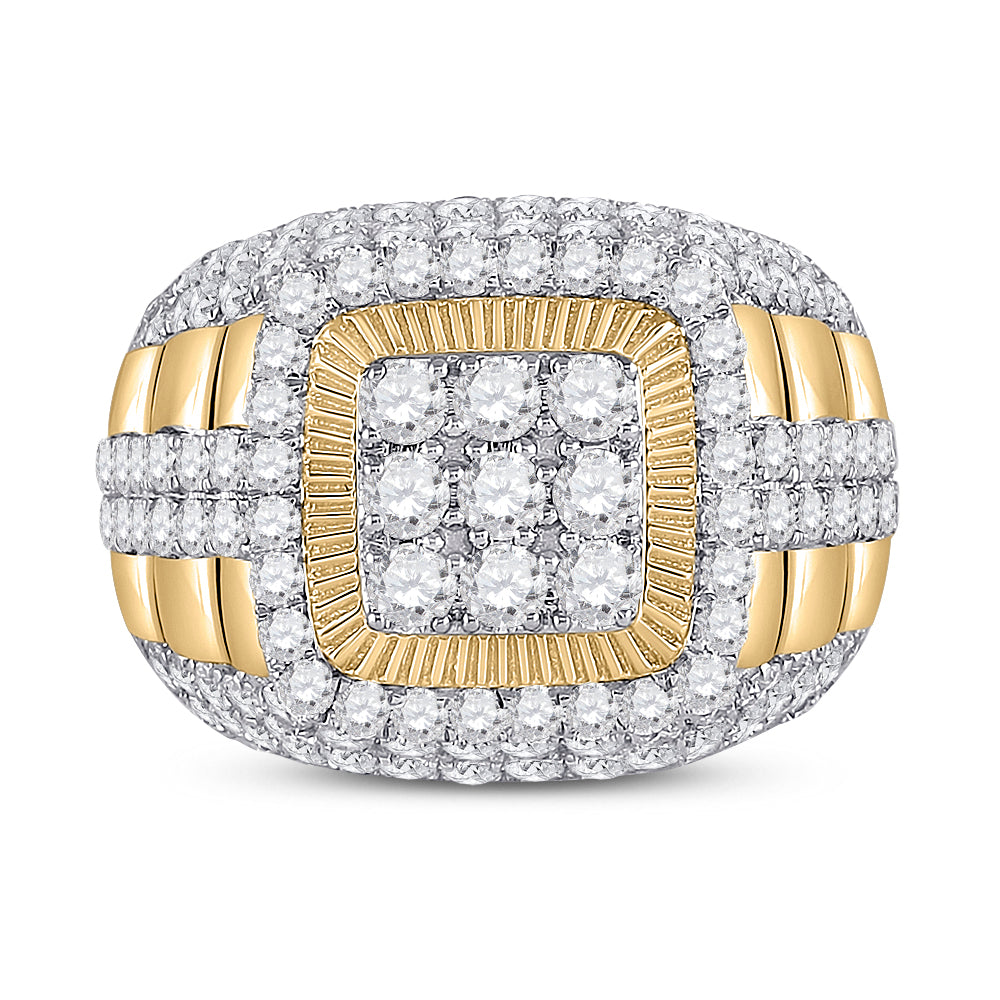 5CT-DIA CN MENS RING 10 Daisy Joyeria