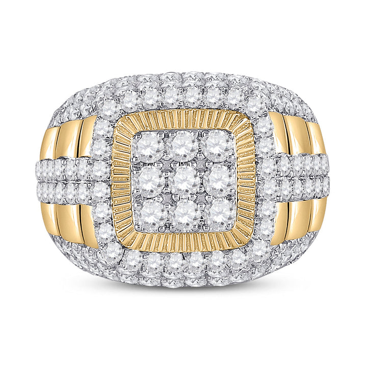 5CT-DIA CN MENS RING 10 Daisy Joyeria