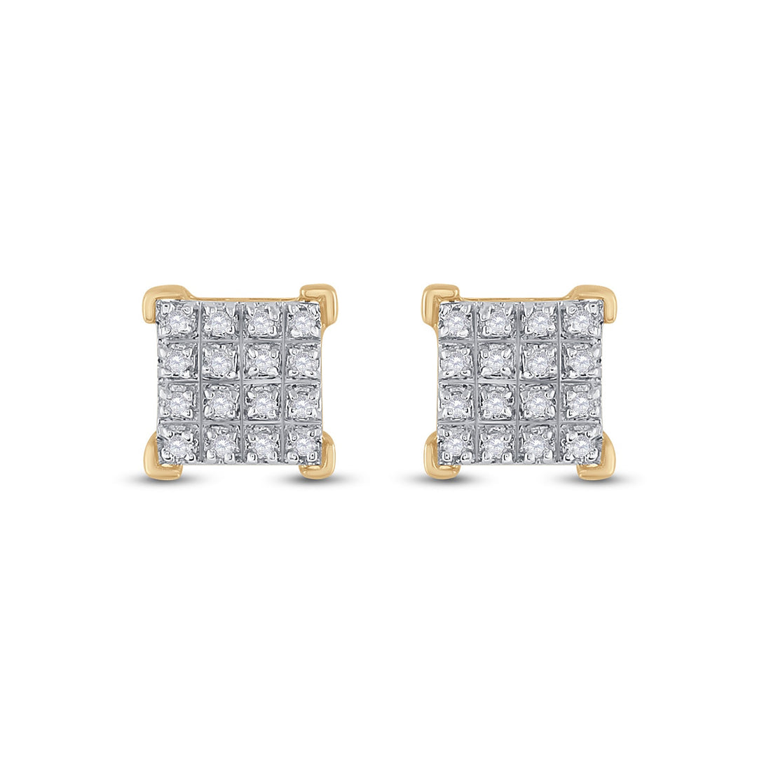 1/10CTW-DIA FASHION EARRING Daisy Joyeria