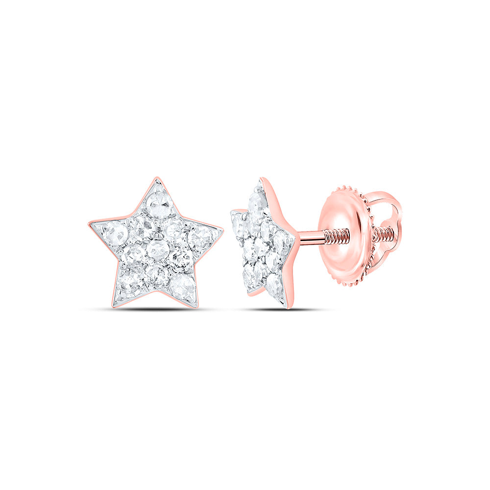 1/6CT-DIA EARRING Daisy Joyeria
