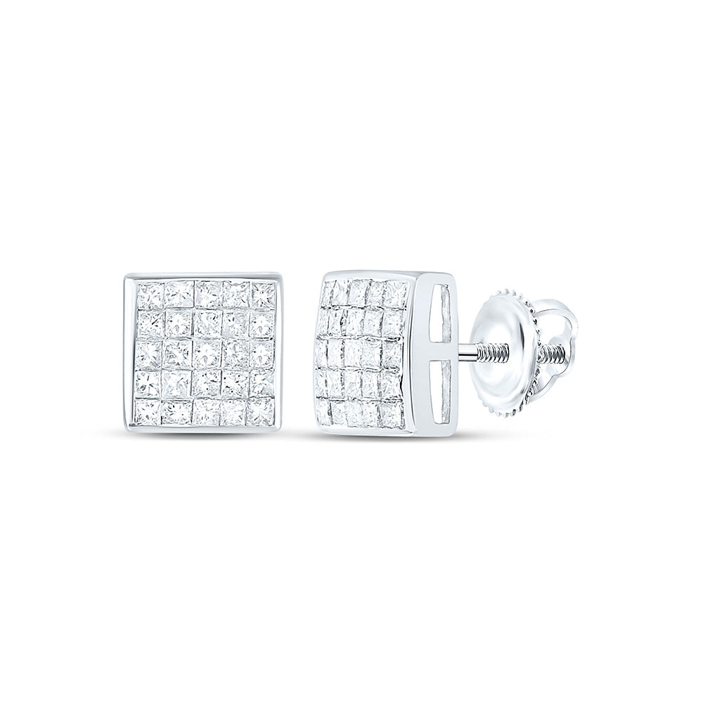 5/8CTW-DIA FASHION INVISIBLE EARRING Daisy Joyeria