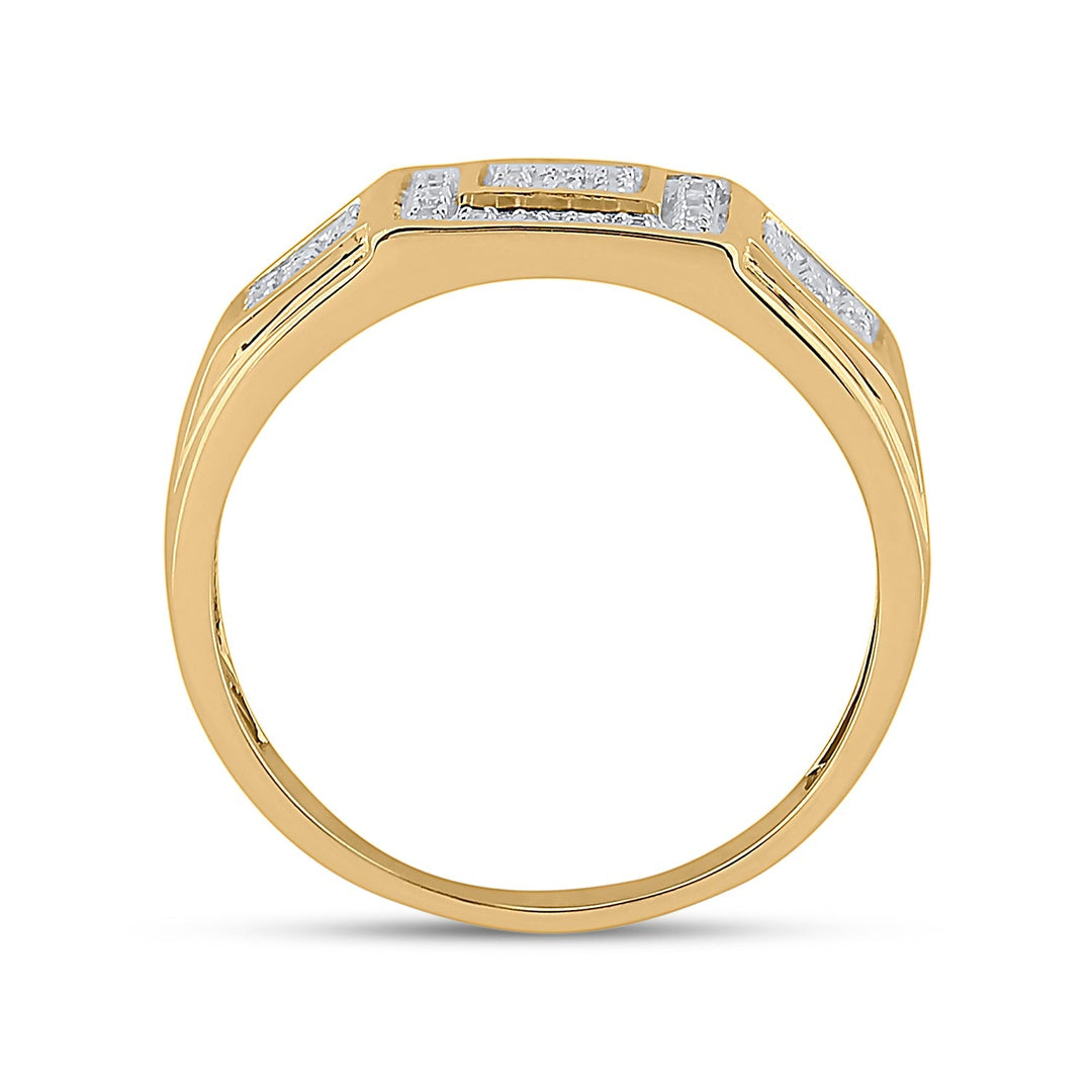 1/4CTW MICRO-PAVE DIA. RING 10 Daisy Joyeria