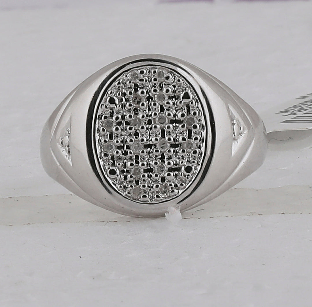 1/6CT-DIA FASHION MENS RING 10 Daisy Joyeria