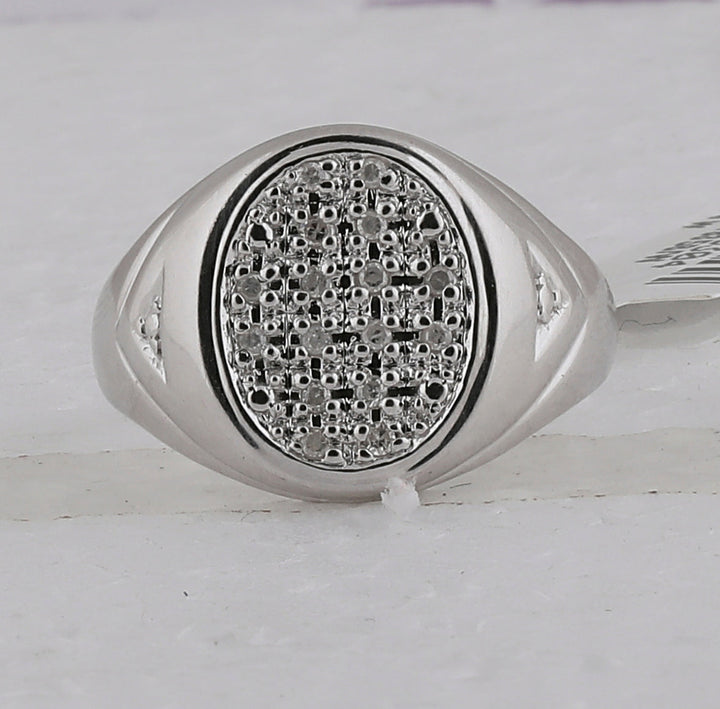1/6CT-DIA FASHION MENS RING 10 Daisy Joyeria