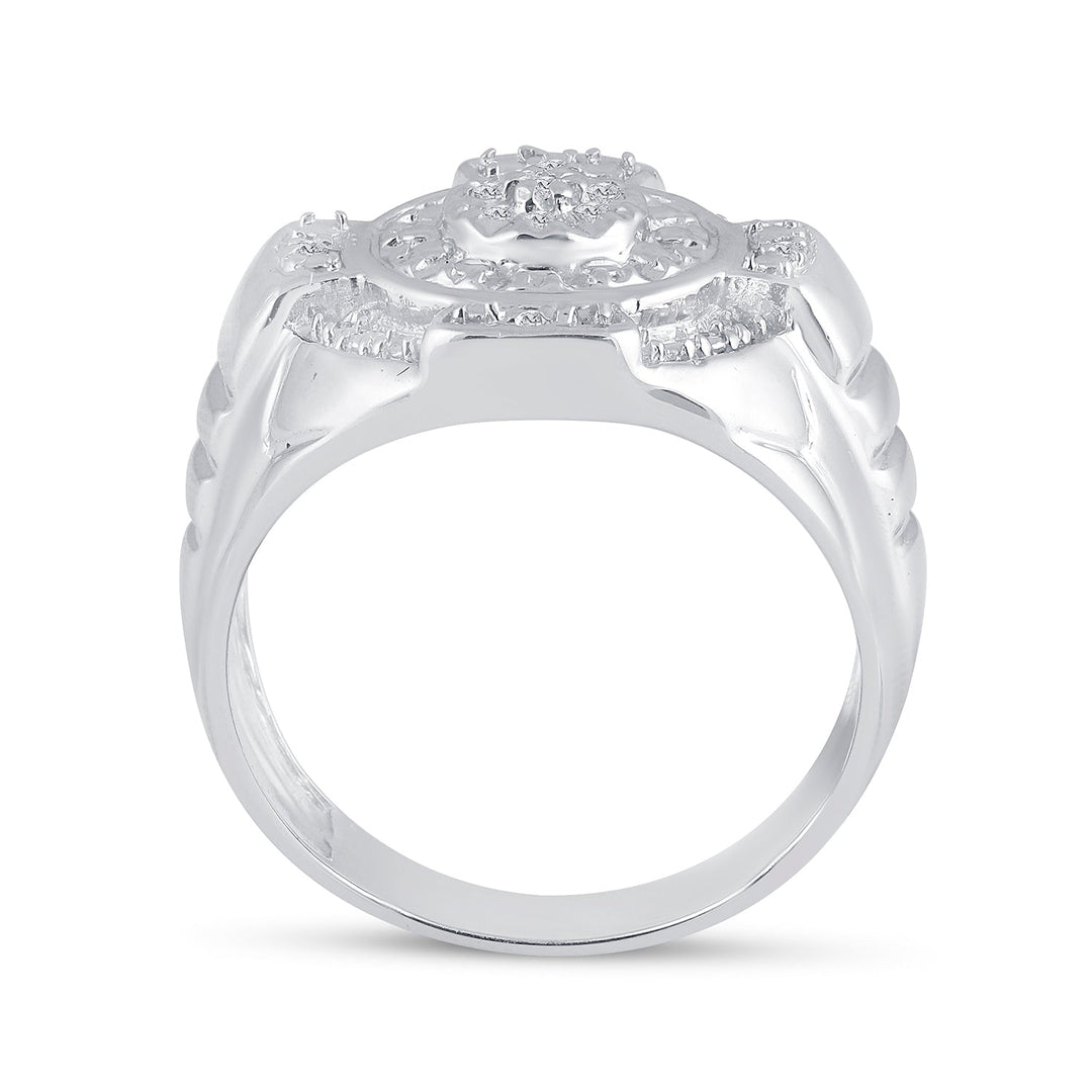 1/10CT-DIA FASHION MENS RING 10 Daisy Joyeria