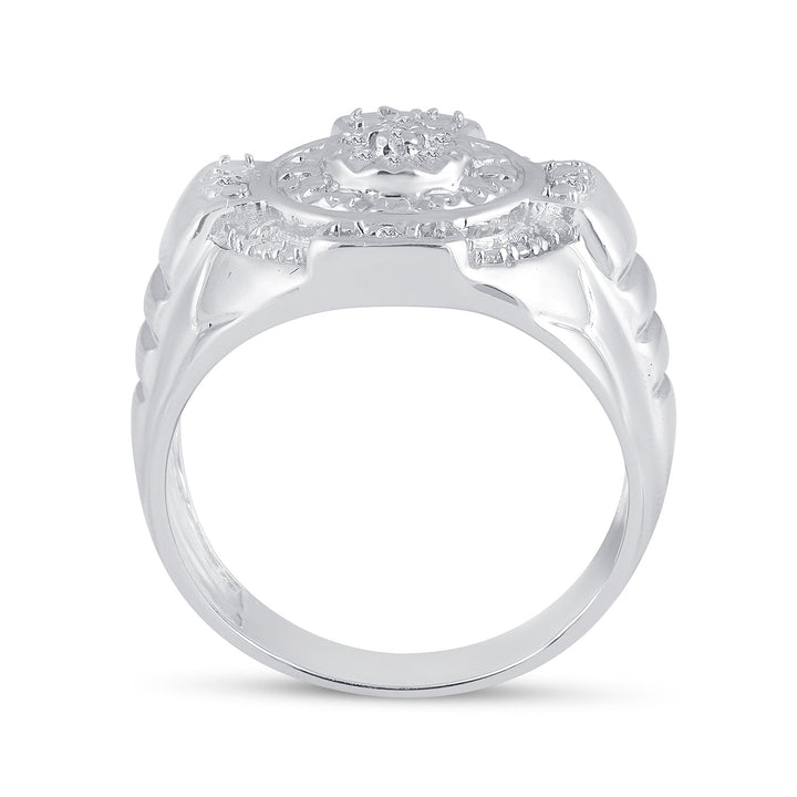 1/10CT-DIA FASHION MENS RING 10 Daisy Joyeria