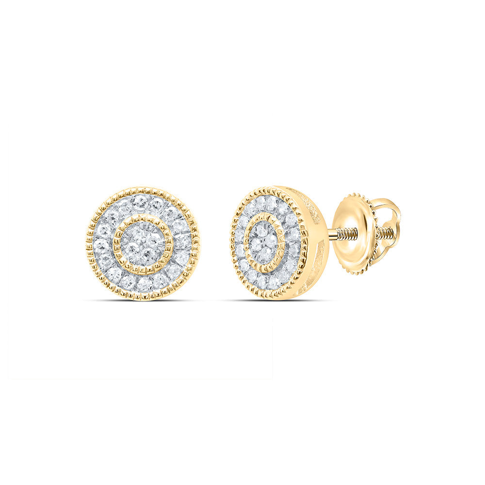 1/8 Cttw-DIA HIPHOP EARRING Daisy Joyeria