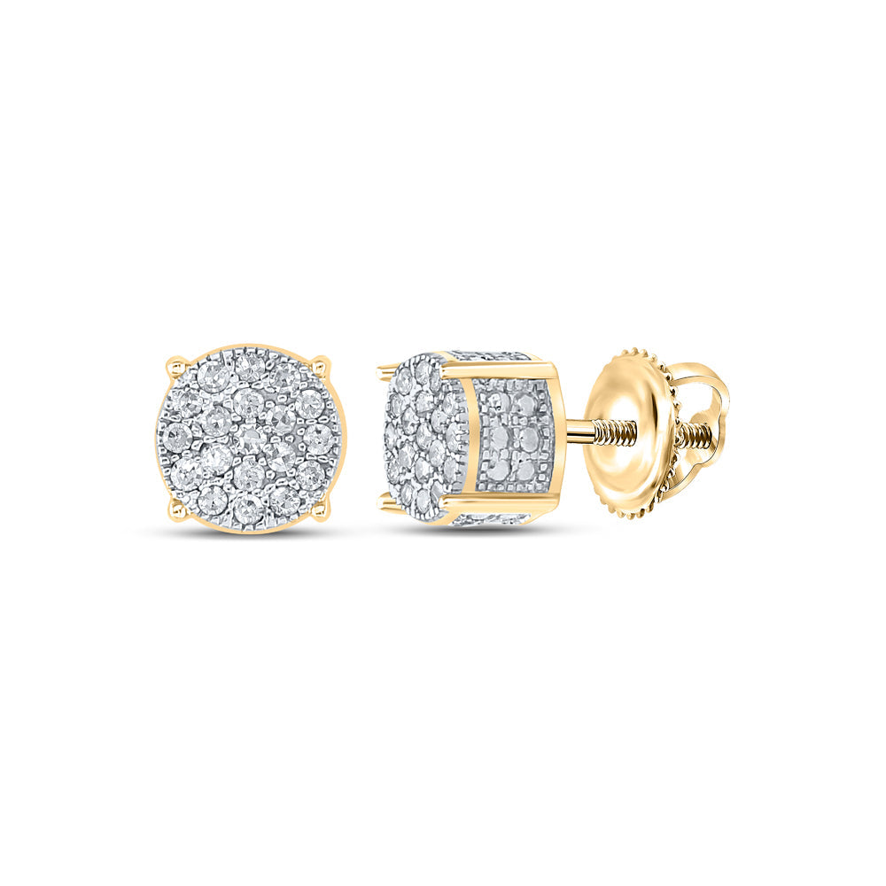 1/8 Cttw-DIA HIPHOP EARRING Daisy Joyeria