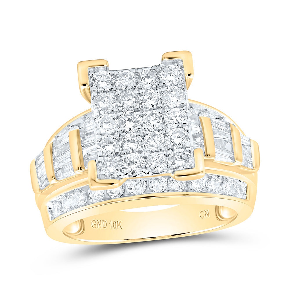 2 Cttw-DIA Womens FASHION RING 7 Daisy Joyeria