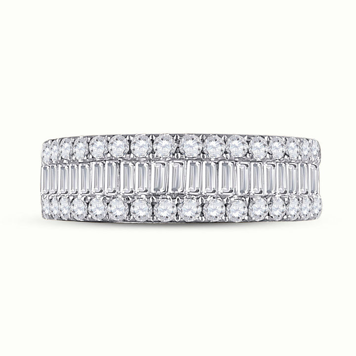 1 1/2CTW-DIA BAND 7 Daisy Joyeria