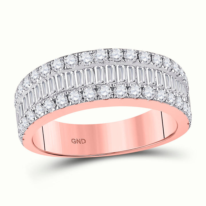 1 1/2CTW-DIA BAND 7 Daisy Joyeria