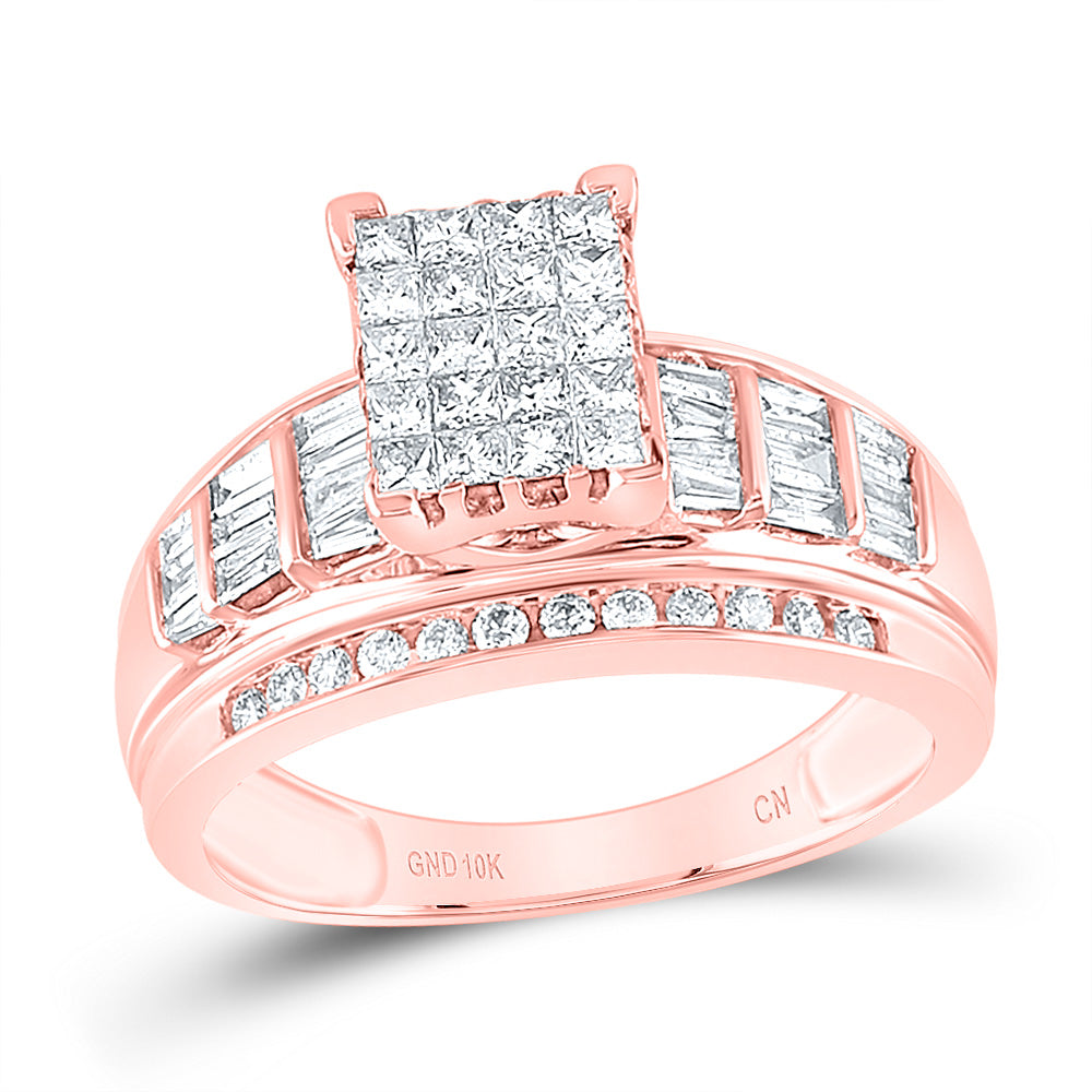 1 CT-DIA INVISIBLE RING 7 Daisy Joyeria