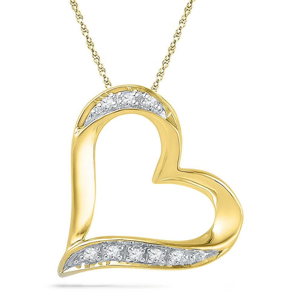 0.03CTW-DIA FASHION PENDANT Daisy Joyeria