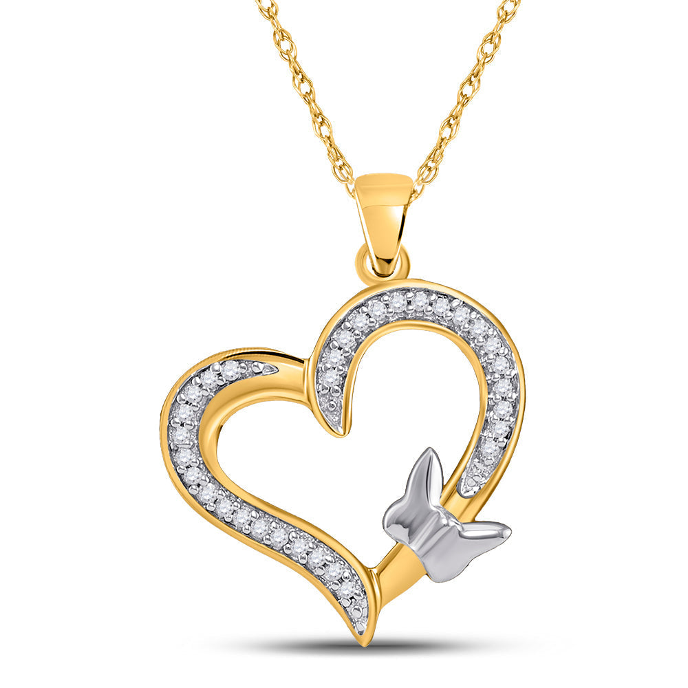 1/10CT-DIA HEART PENDANT Daisy Joyeria