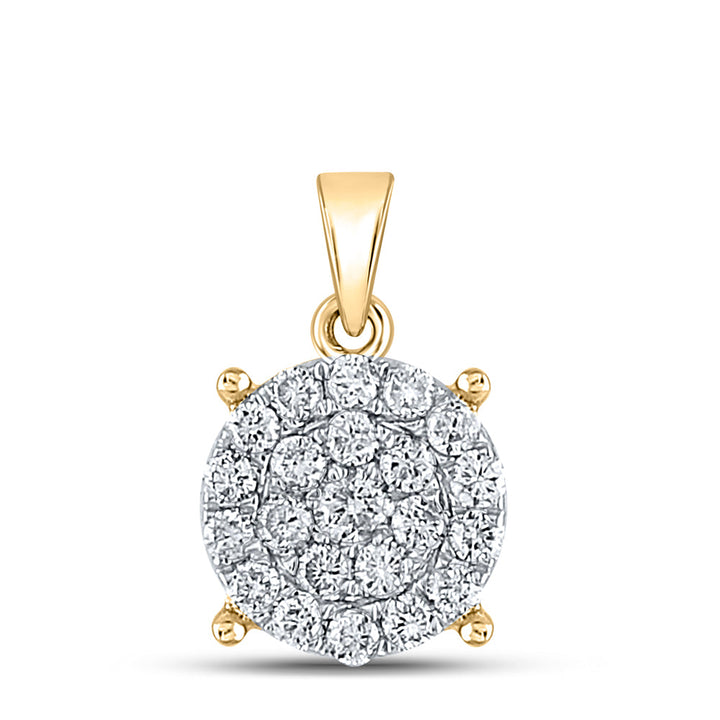 1/2CTW-DIA CINDY PENDENT Daisy Joyeria
