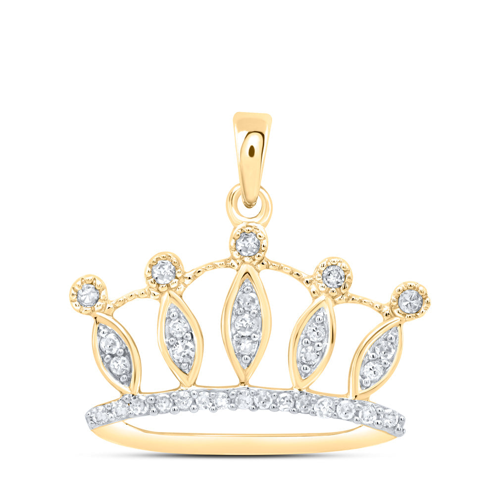 1/6CT-DIA PENDANT Daisy Joyeria