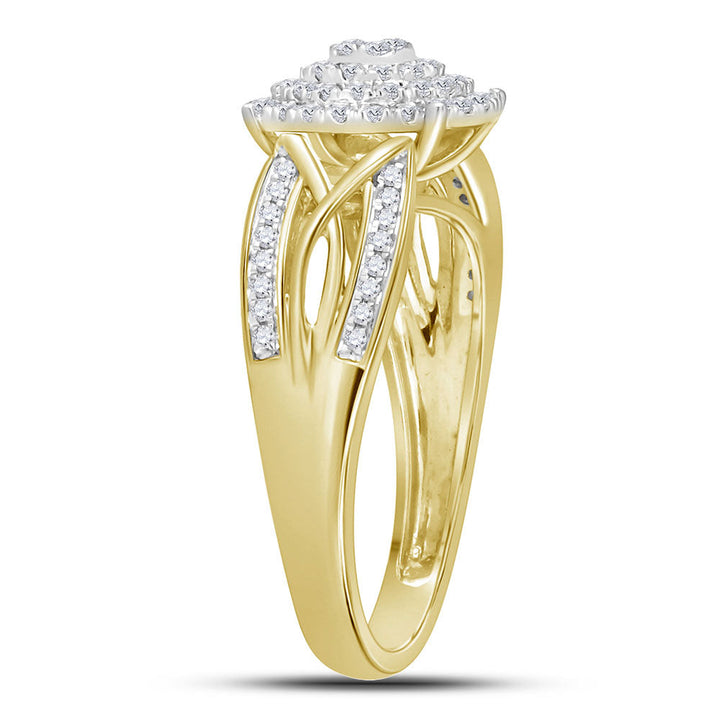 3/8CT-DIA FASHION RING 7 Daisy Joyeria