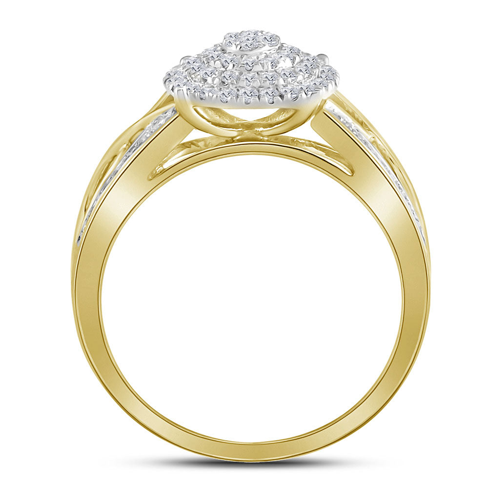3/8CT-DIA FASHION RING 7 Daisy Joyeria