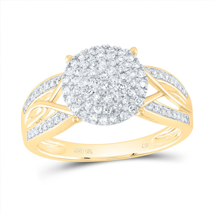 3/8CT-DIA FASHION RING 7 Daisy Joyeria