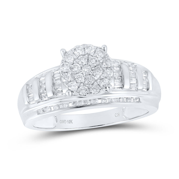 1/2CTW-DIA FASHION RING S-6 6 Daisy Joyeria