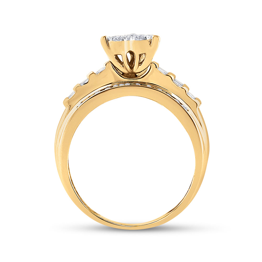 1/2CTW CINDY HEART RING 7 Daisy Joyeria