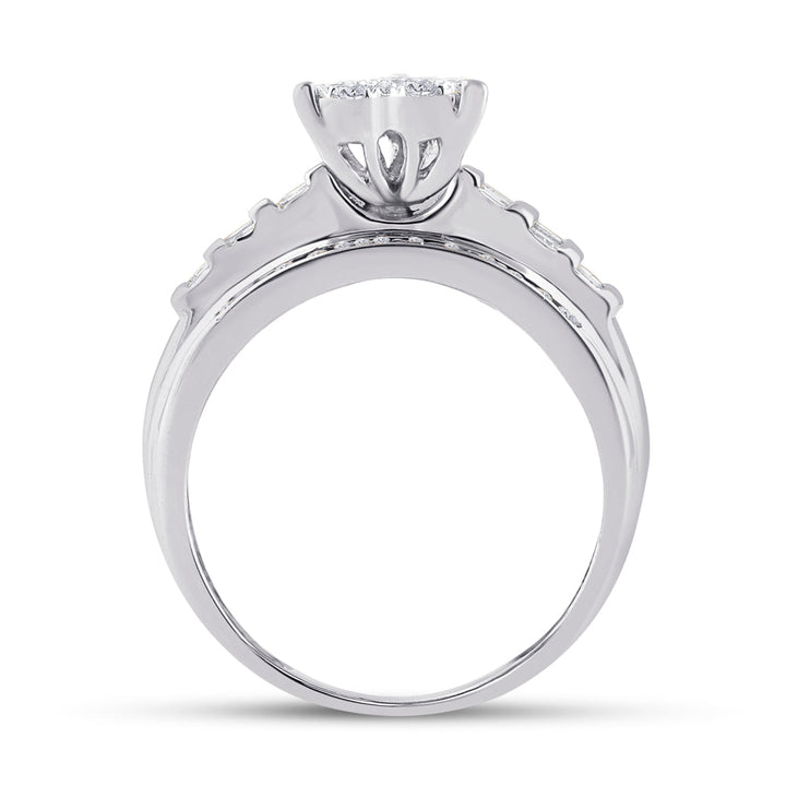 1/2CTW DIA CINDY HEART RING 7 Daisy Joyeria