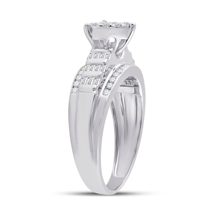 1/2CTW DIA CINDY HEART RING 7 Daisy Joyeria