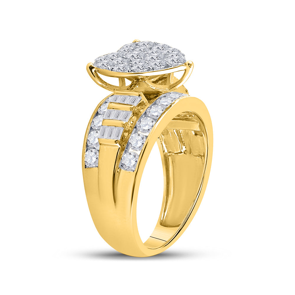 2CT-DIA FASHION RING 7 Daisy Joyeria