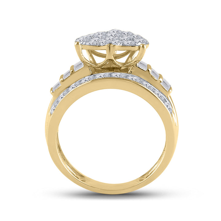 2CT-DIA FASHION RING 7 Daisy Joyeria
