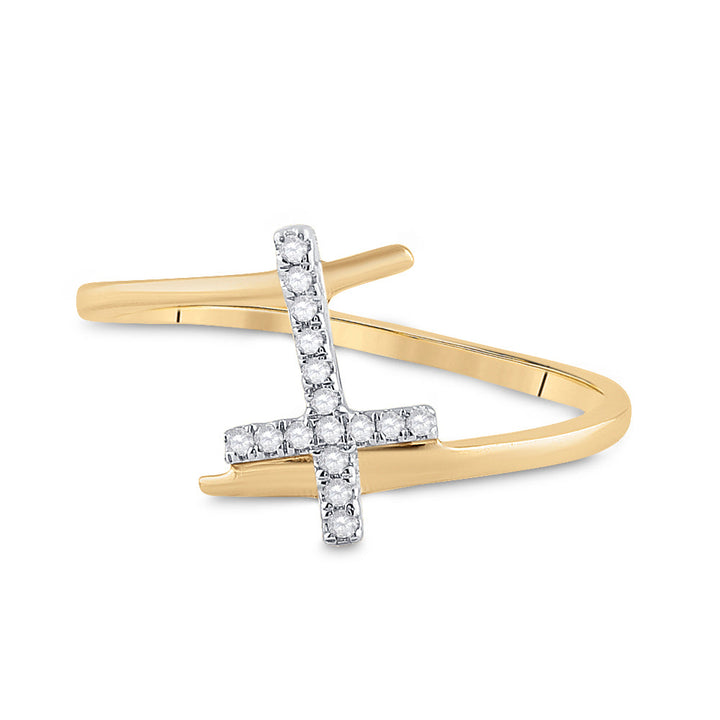 1/12CT-DIA RING 7 Daisy Joyeria