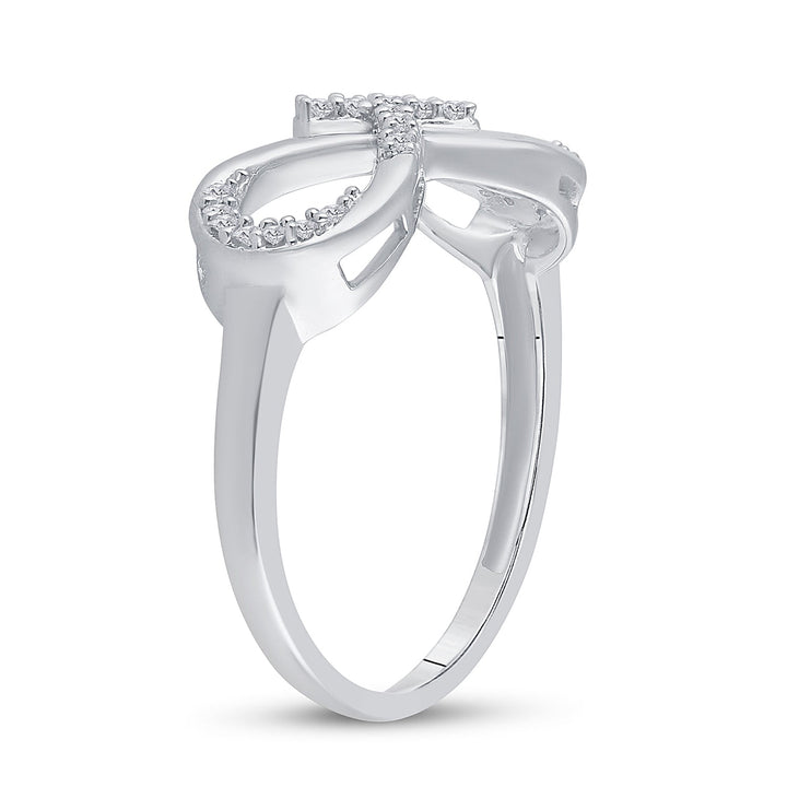 1/10CT-DIA RING 7 Daisy Joyeria