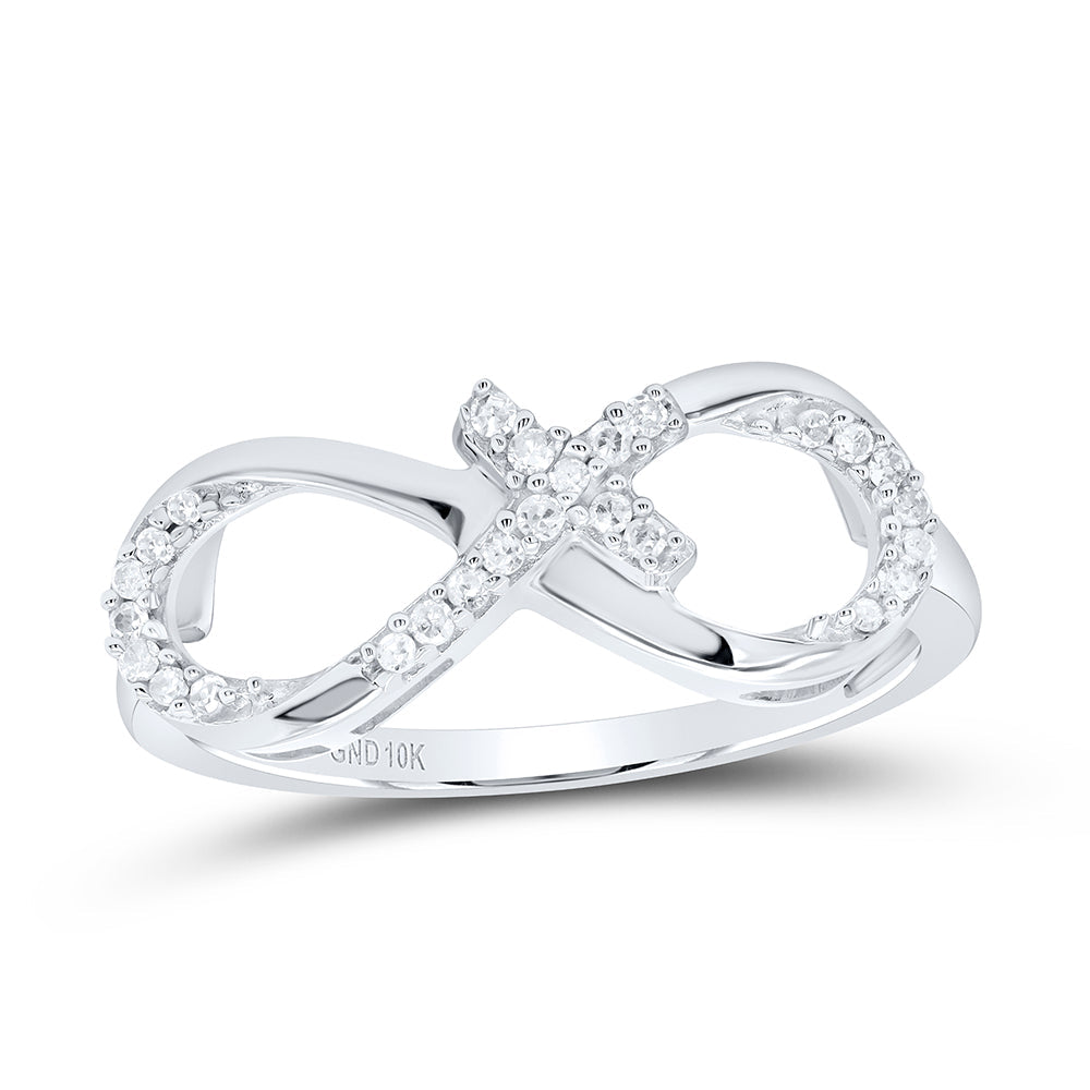1/10CT-DIA RING 7 Daisy Joyeria