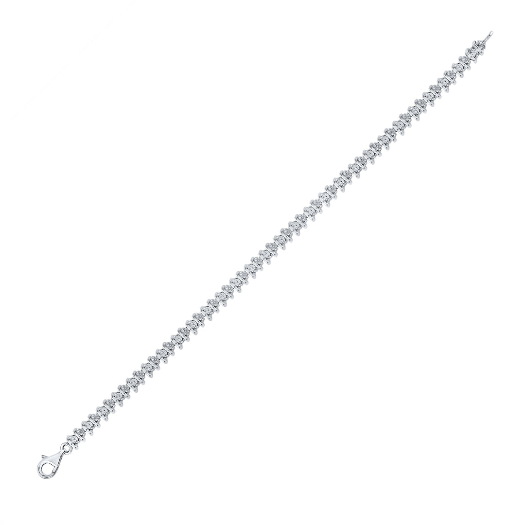 1/10CTW-DIA FASHION BRACELET Daisy Joyeria