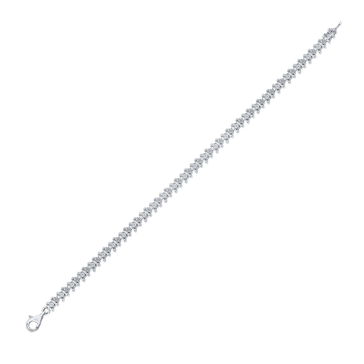 1/10CTW-DIA FASHION BRACELET Daisy Joyeria