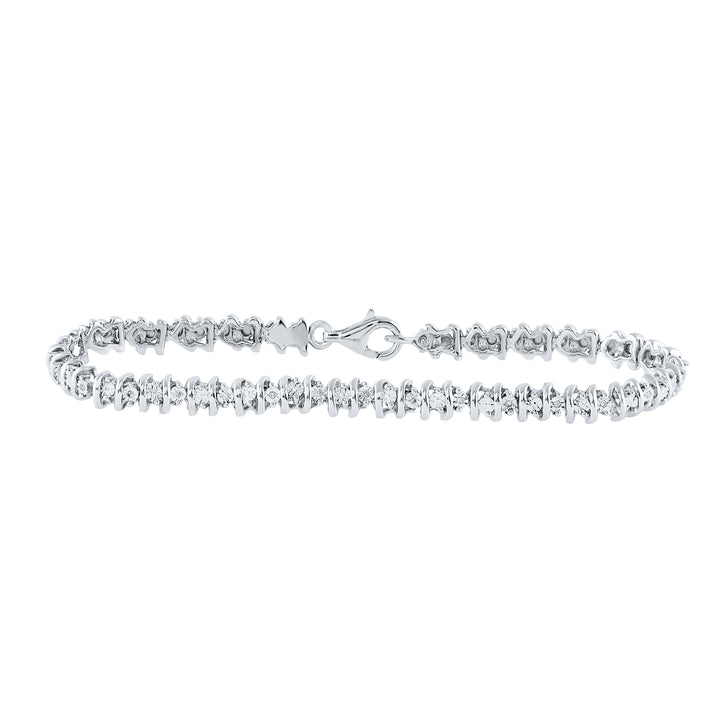 1/10CTW-DIA FASHION BRACELET Daisy Joyeria