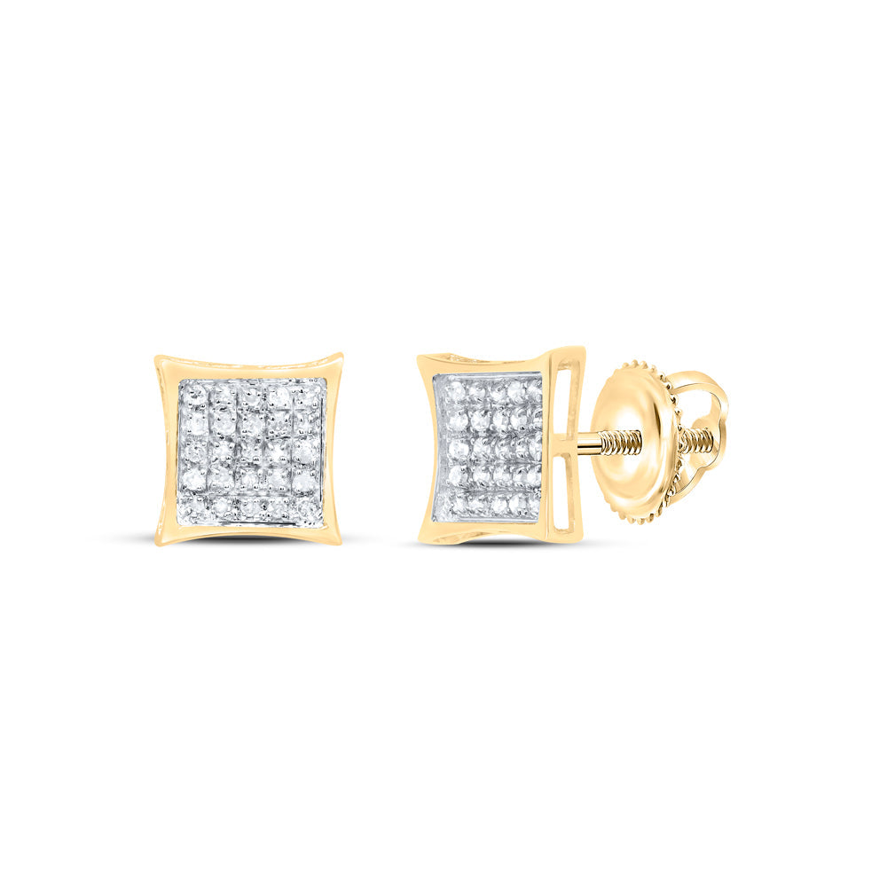 1/6CT-DIA MICRO-PAVE EARRINGS Daisy Joyeria