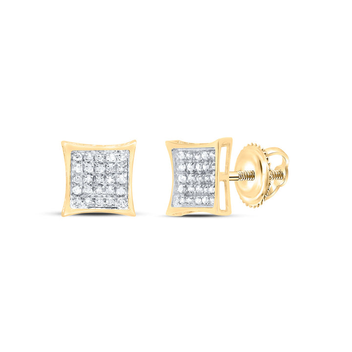 1/6CT-DIA MICRO-PAVE EARRINGS Daisy Joyeria