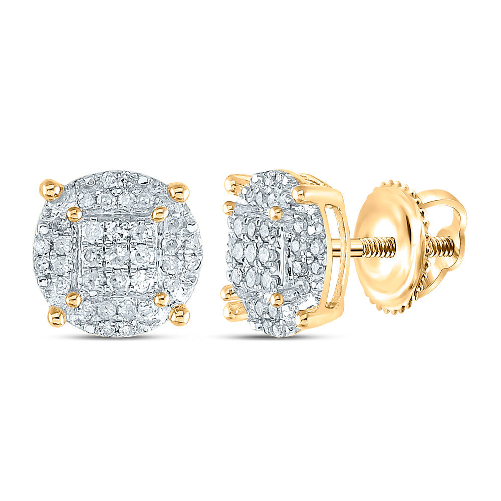 1/4CTW-DIA P3 EARRING Daisy Joyeria