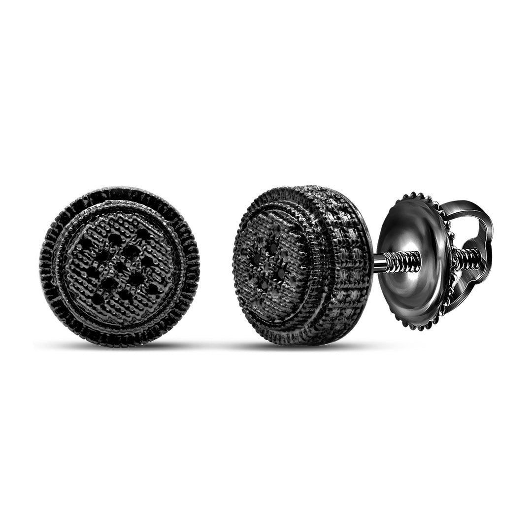 0.02CTW-DIA MICRO-PAVE EARRING Daisy Joyeria