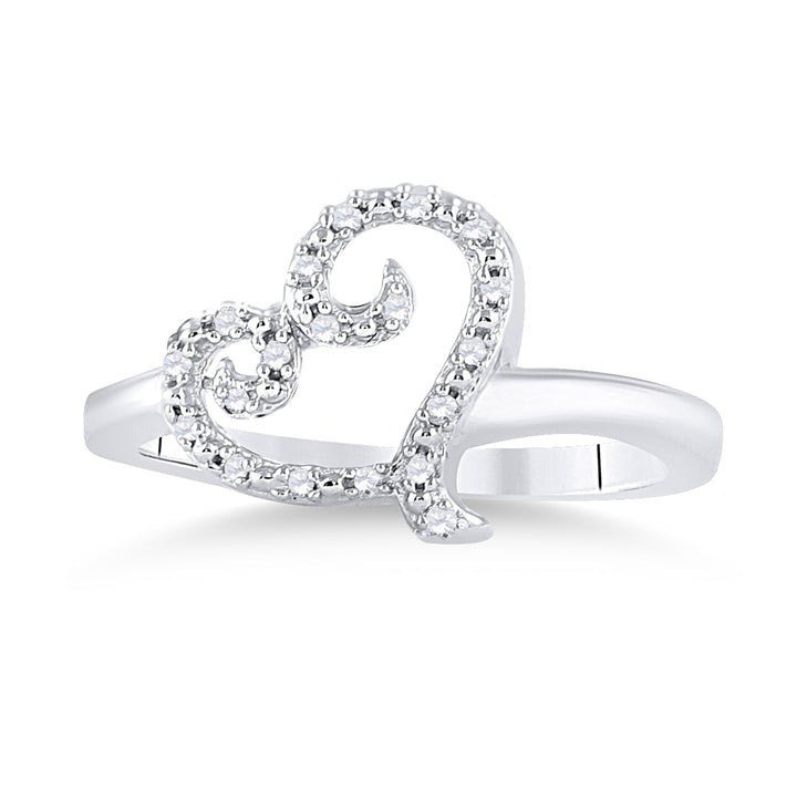 1/12CTW-NAT DIA P3 GIFT HEART RING 7 Daisy Joyeria