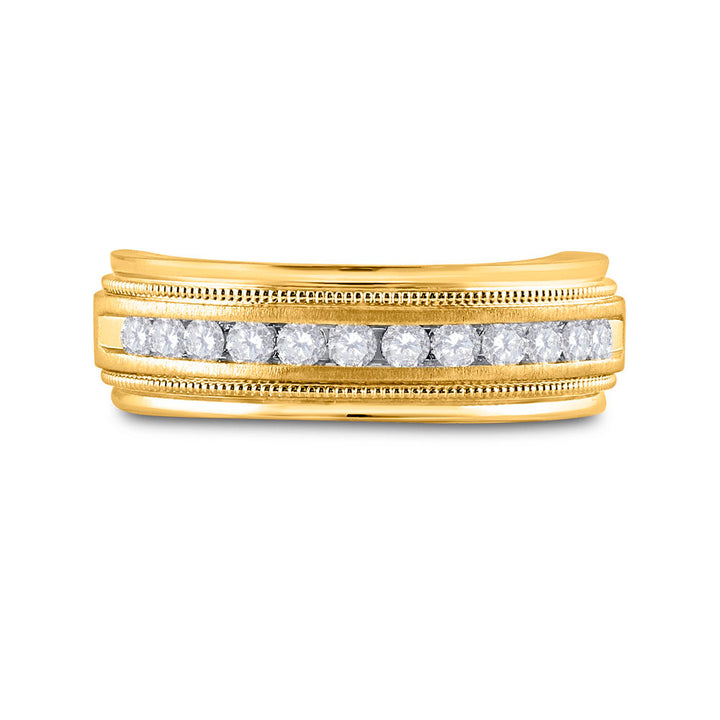 1/2CTW-DIA MENS BAND 10 Daisy Joyeria