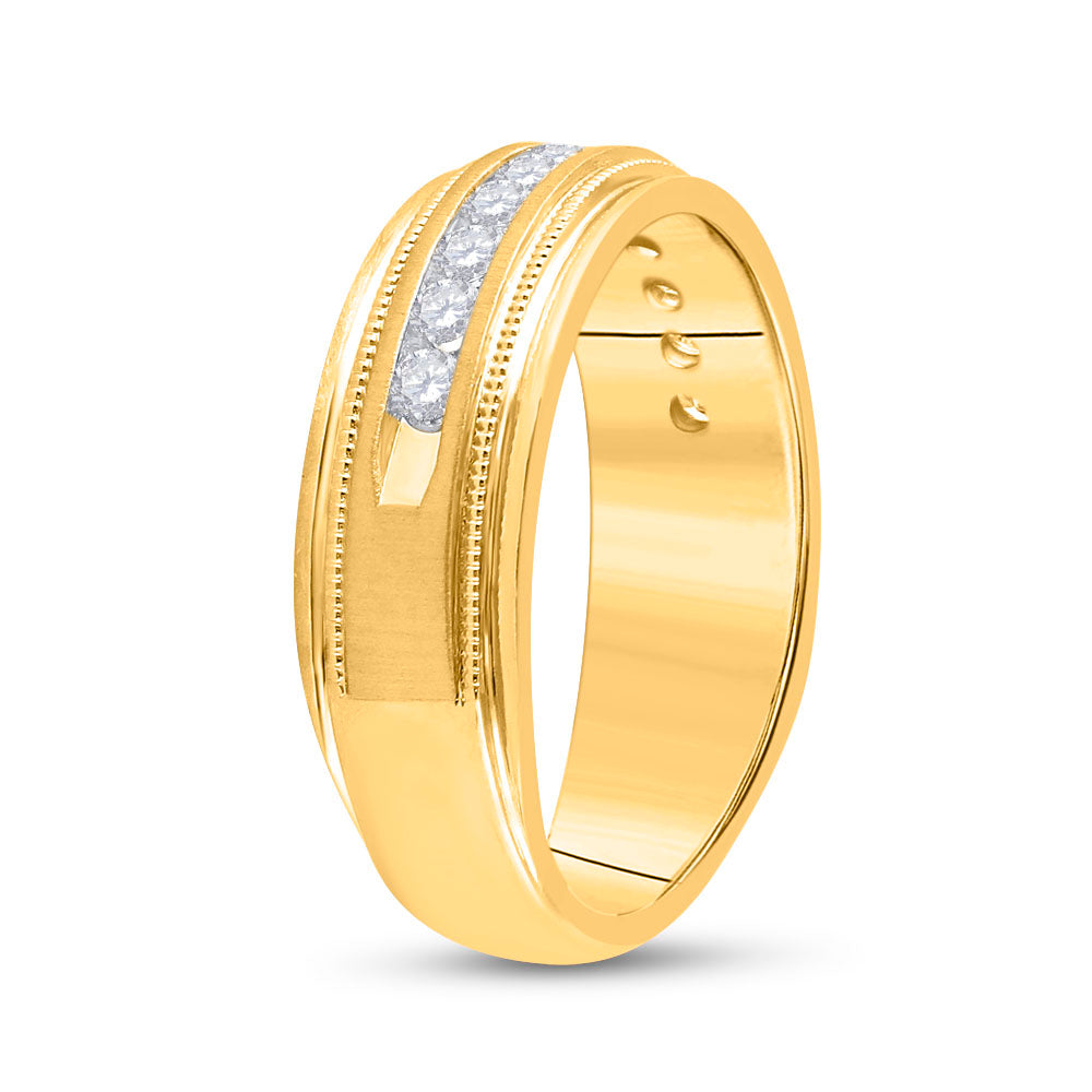 1/2CTW-DIA MENS BAND 10 Daisy Joyeria