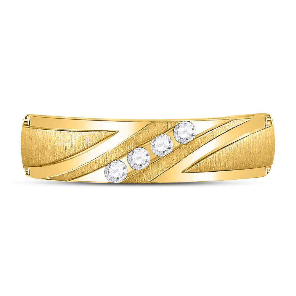 1/6CTW-DIA MENS BAND 10 Daisy Joyeria